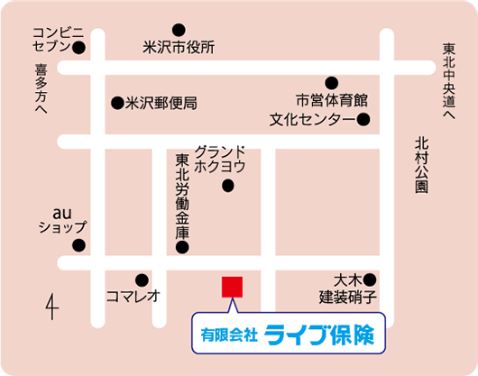 有限会社ライブ保険地図